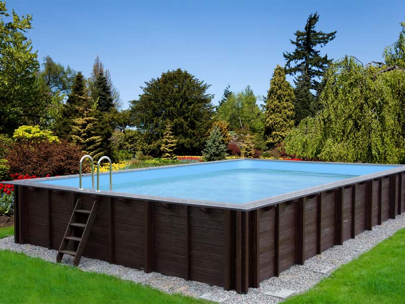 dřevěný bazén Baspa-Wood
