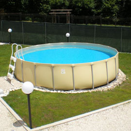 nadzemní bazén foliový