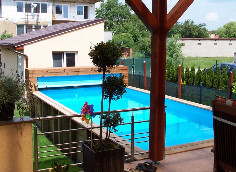 Dřevěný bazén Wood-Line
